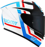SUOMY-CASCOS TRACK-1 NINETY SEVEN WHITE/RED E06 - SECURTEX MOTOR S.L (t/a MaximoMoto)