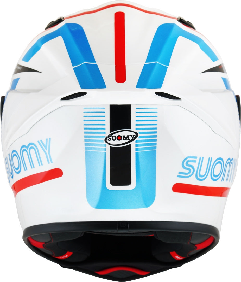 SUOMY-CASCOS TRACK-1 NINETY SEVEN WHITE/RED E06 - SECURTEX MOTOR S.L (t/a MaximoMoto)