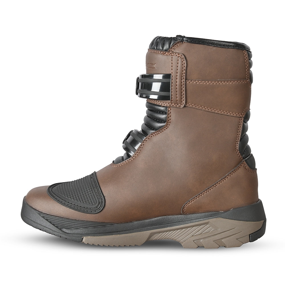 BELA JUNIOR SHORT BOTAS PIEL MARRON - SECURTEX MOTOR S.L (t/a MaximoMoto)