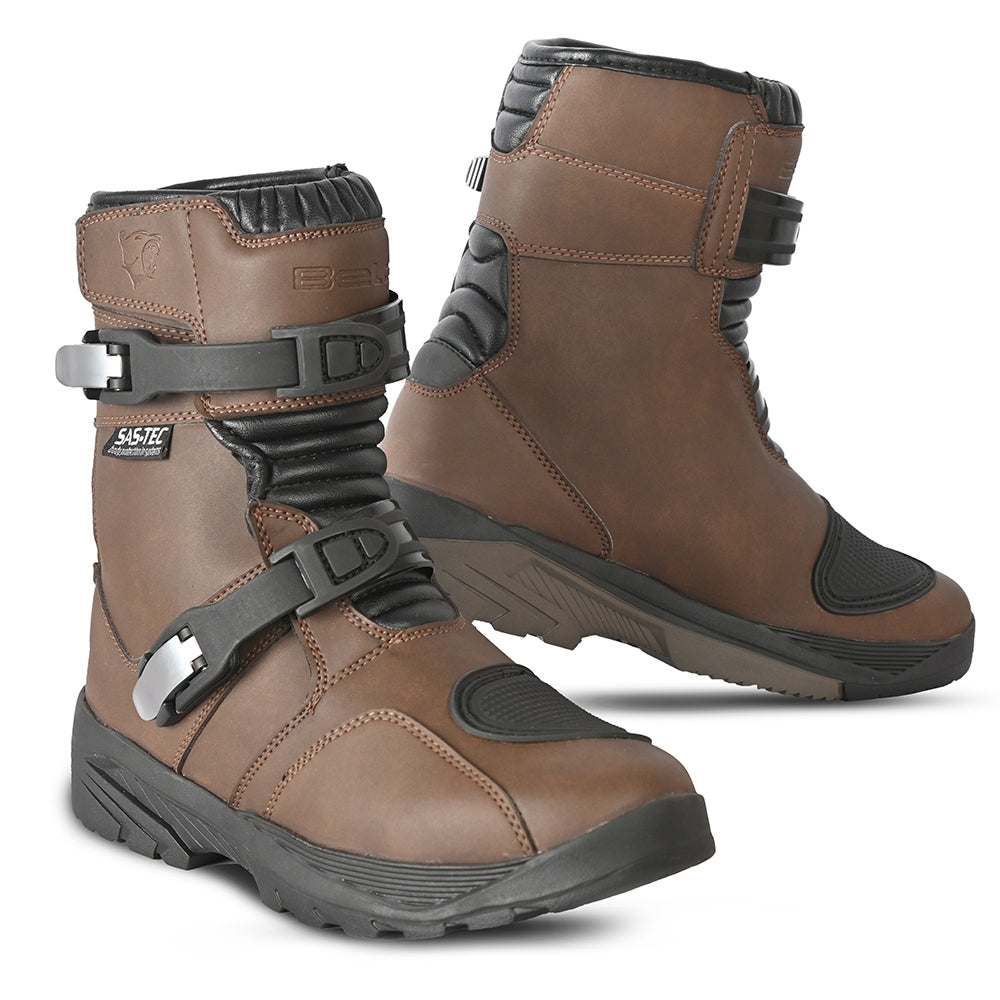 BELA JUNIOR SHORT BOTAS PIEL MARRON - SECURTEX MOTOR S.L (t/a MaximoMoto)