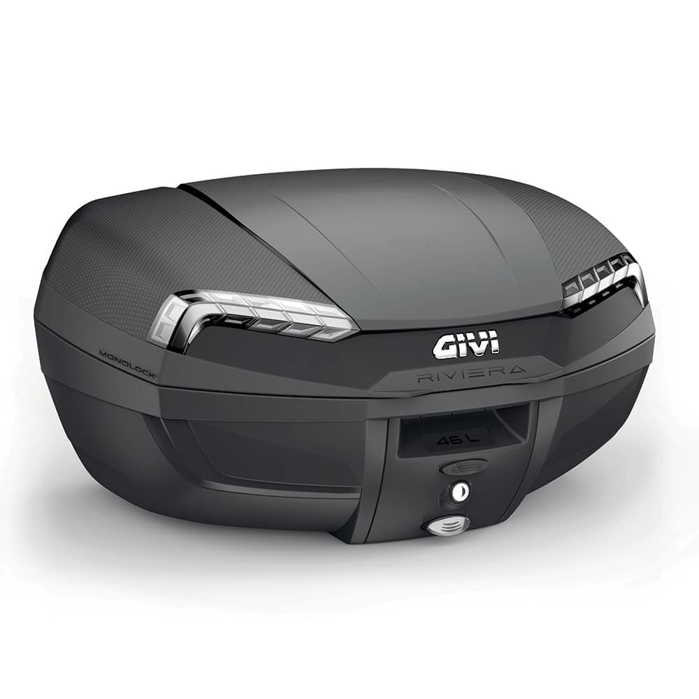 GIVI - MALETA ML 46 LTS. E46/RIVIERA.NEGRO BASE/N C/CATAD. AUMADO - SECURTEX MOTOR S.L (t/a MaximoMoto)
