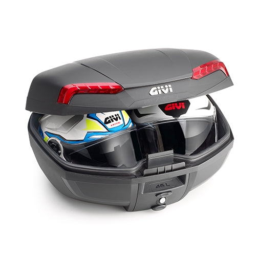 GIVI ML RIVIERA E46 Maleta Top Case Para Moto Negra Bas 46 L - SECURTEX MOTOR S.L (t/a MaximoMoto)