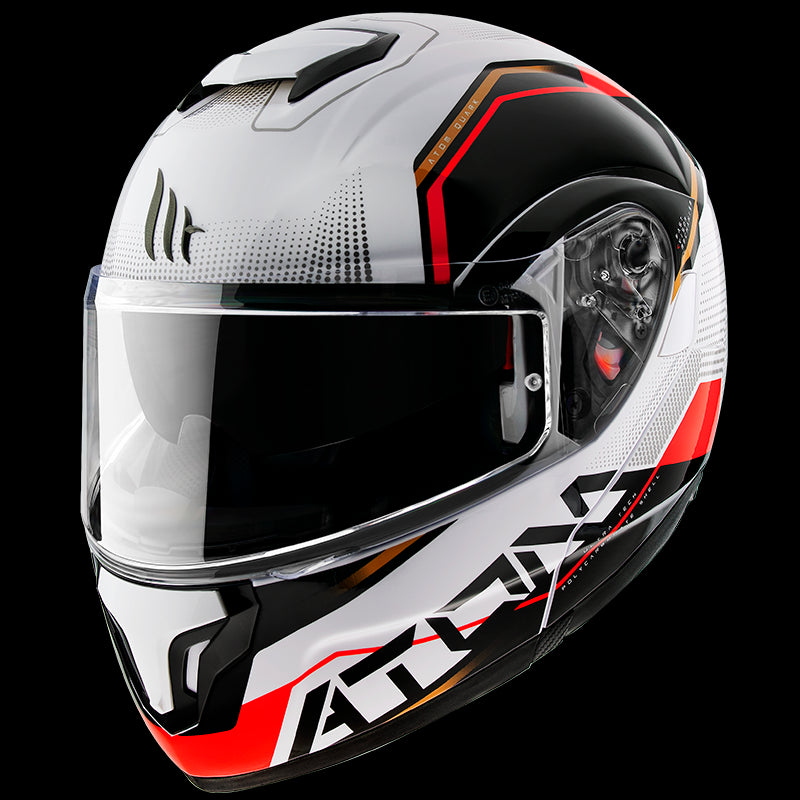 CASCO MT ATOM MODULAR SV QUARK B5 ROJO PERLADO BRILLANTE V-16 - SECURTEX MOTOR S.L (t/a MaximoMoto)