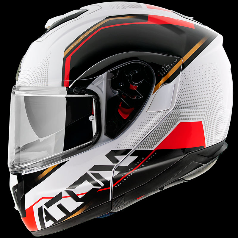 CASCO MT ATOM MODULAR SV QUARK B5 ROJO PERLADO BRILLANTE V-16 - SECURTEX MOTOR S.L (t/a MaximoMoto)