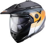 CABERG-Casco Tourmax Titan MATT/GUN/METAL/ORANGE/WHI - SECURTEX MOTOR S.L (t/a MaximoMoto)