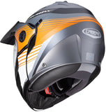 CABERG-Casco Tourmax Titan MATT/GUN/METAL/ORANGE/WHI - SECURTEX MOTOR S.L (t/a MaximoMoto)