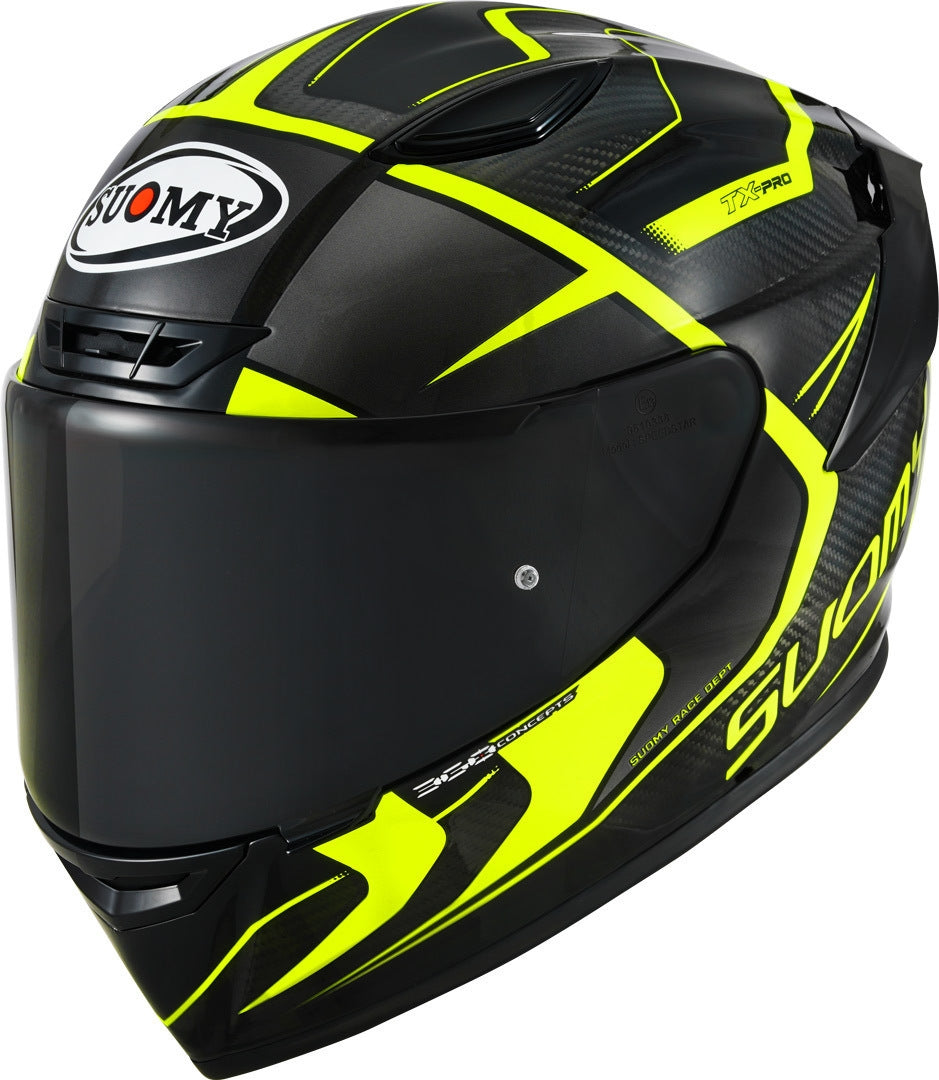 SUOMY-CASCOS TX-PRO ADVANCE YELLOW FLUO E06 - SECURTEX MOTOR S.L (t/a MaximoMoto)