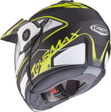 CABERG-Casco Tourmax Marathon MATT/BLACK/WHITE/YELLOW F - SECURTEX MOTOR S.L (t/a MaximoMoto)