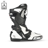 BELA - Botas Piel Race Pro (R-6) Negro/Blanco - SECURTEX MOTOR S.L (t/a MaximoMoto)