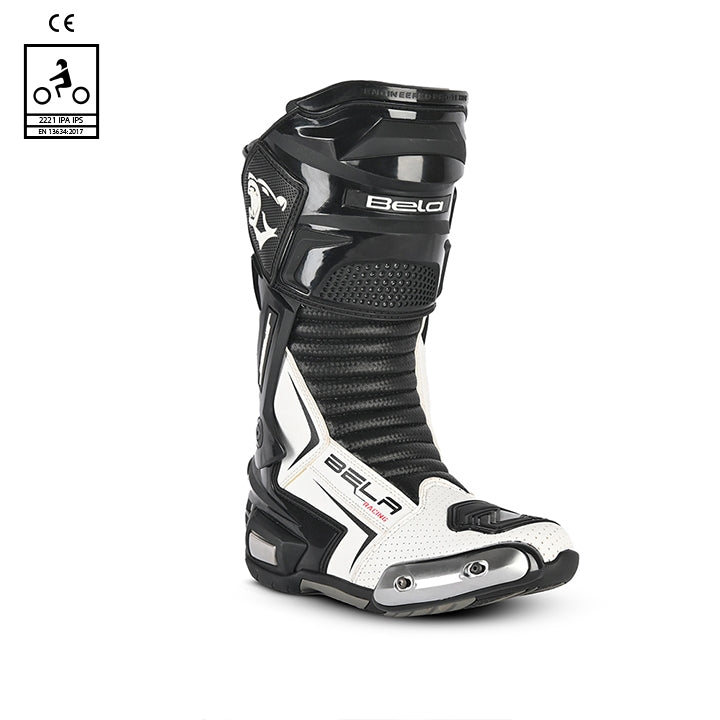 BELA - Botas Piel Speedo 2.0 Negro/Blanco - SECURTEX MOTOR S.L (t/a MaximoMoto)