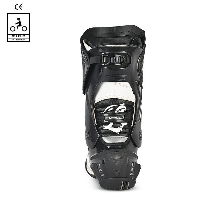 BELA - Botas Piel Speedo 2.0 Negro/Blanco - SECURTEX MOTOR S.L (t/a MaximoMoto)