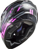 LS2 FF327 CHALLENGER SPIN TITANIUM FLUO PINK - SECURTEX MOTOR S.L (t/a MaximoMoto)