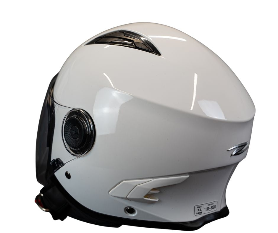 ZEUS-CASCO JET ZS-617 Blanco - SECURTEX MOTOR S.L (t/a MaximoMoto)