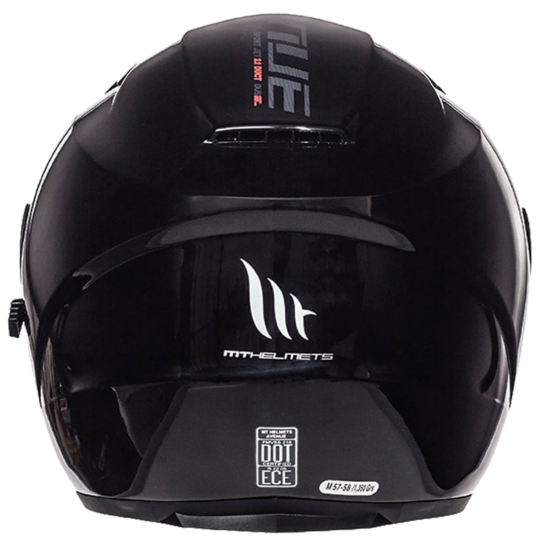 CASCO MT OF881 SV AVENUE SV SOLID NEGRO BRILLO - SECURTEX MOTOR S.L (t/a MaximoMoto)