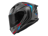 GIVI 50.8 MACHI1 Moto Integral Casco Gris mate Negro Rojo - SECURTEX MOTOR S.L (t/a MaximoMoto)