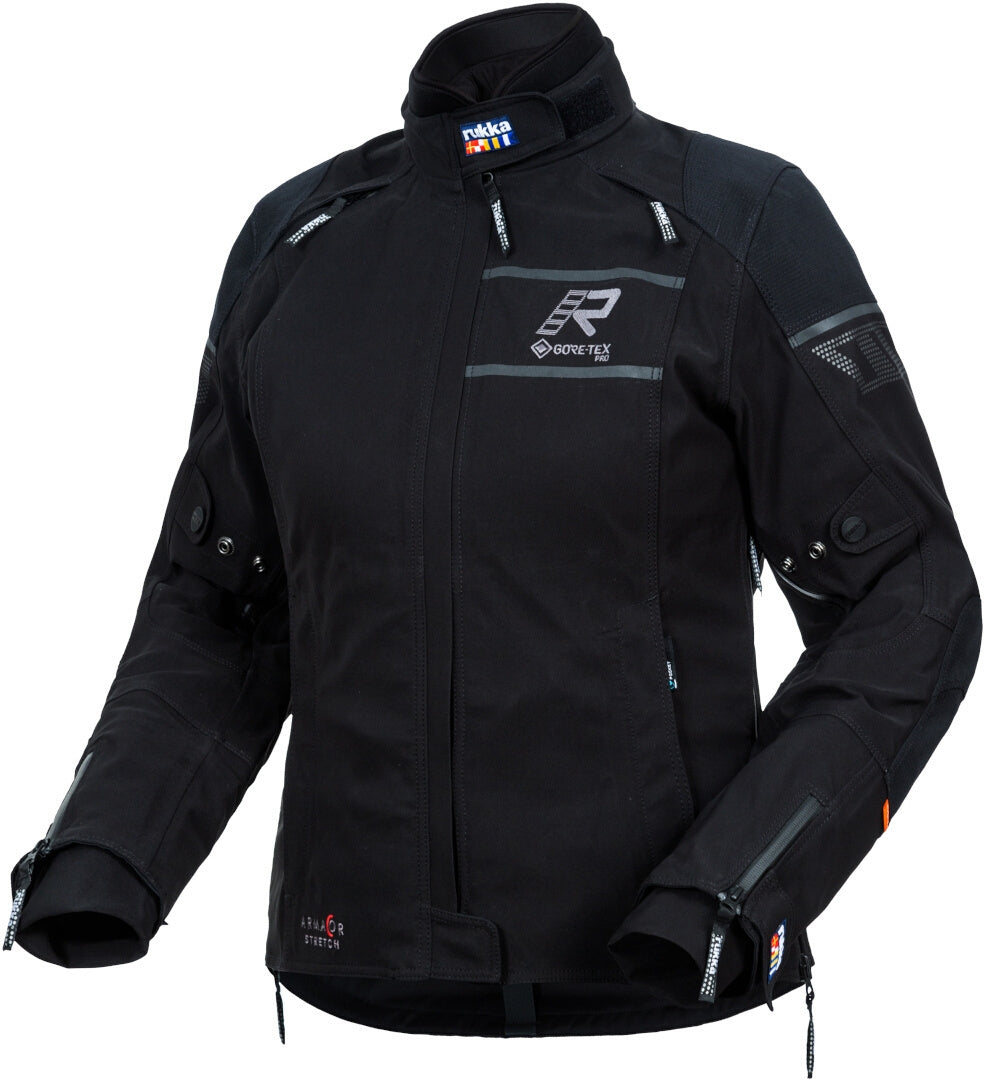 RUKKA - RAPTORINA CHAQUETA MUJER NEGRO/NEGRO - SECURTEX MOTOR S.L (t/a MaximoMoto)