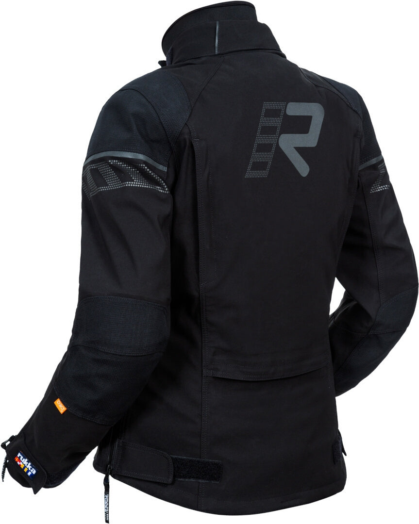 RUKKA - RAPTORINA CHAQUETA MUJER NEGRO/NEGRO - SECURTEX MOTOR S.L (t/a MaximoMoto)
