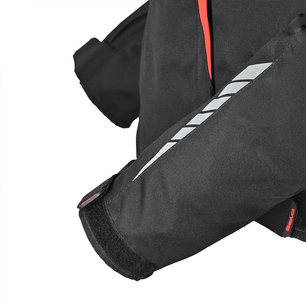 BELA - Chaqueta Textil Bradley Negro/Rojo - SECURTEX MOTOR S.L (t/a MaximoMoto)