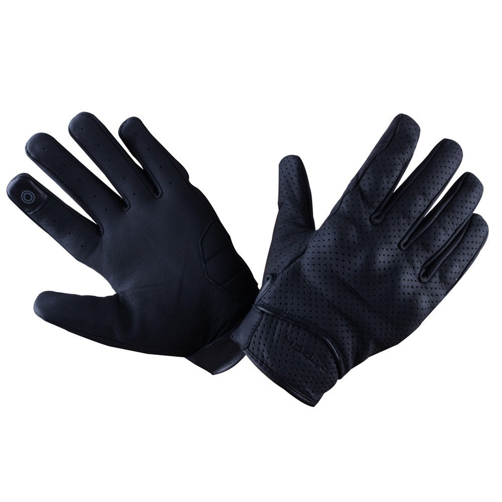R-TECH - Guante Piel Street Man Negro - SECURTEX MOTOR S.L (t/a MaximoMoto)