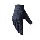 R-TECH - Guante Piel Street Man Negro - SECURTEX MOTOR S.L (t/a MaximoMoto)