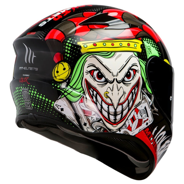 CASCO MT FF106 TARGO JOKER A1 NEGRO BRILLO - SECURTEX MOTOR S.L (t/a MaximoMoto)