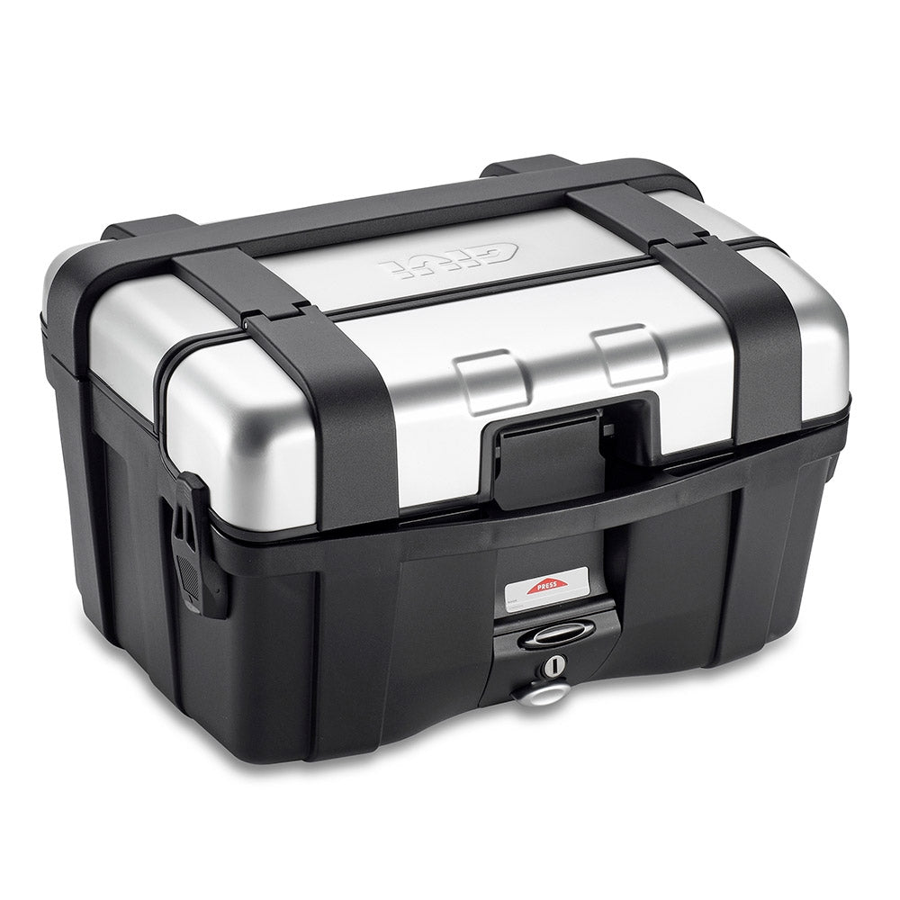 GIVI MK TRK46N TREKKER Maleta Acabado En Aluminio Anodizado 46 L