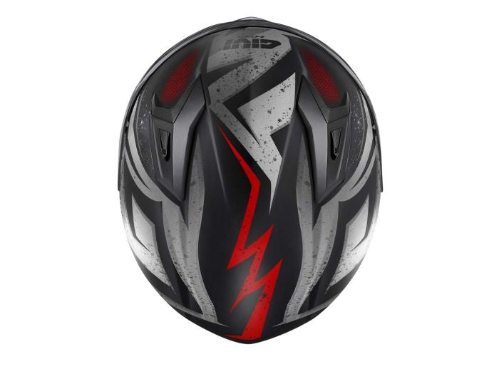 CASCO FULL 50.7 REBEL MATT BLACK RED - SECURTEX MOTOR S.L (t/a MaximoMoto)