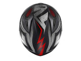 CASCO FULL 50.7 REBEL MATT BLACK RED - SECURTEX MOTOR S.L (t/a MaximoMoto)