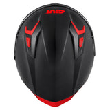 GIVI - CASCO FULL 50.9 ATOMIC SOLID NEGRO MT PLATA ROJO - SECURTEX MOTOR S.L (t/a MaximoMoto)