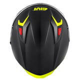 GIVI - CASCO FULL 50.9 ATOMIC SOLID NEGRO MT PLATA YELLOW - SECURTEX MOTOR S.L (t/a MaximoMoto)