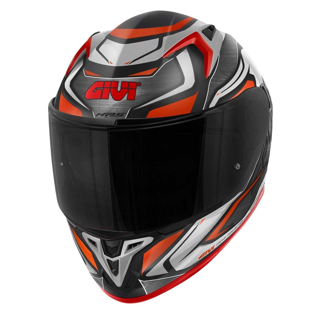 GIVI - CASCO FULL 50.9 ATOMIC NEGRO MT PLATA ROJO - SECURTEX MOTOR S.L (t/a MaximoMoto)