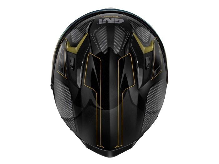 GIVI - CASCO FULL 50.9 SPORT ENIGMA NEGRO TITANIO GOLD - SECURTEX MOTOR S.L (t/a MaximoMoto)