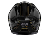 GIVI - CASCO FULL 50.9 SPORT ENIGMA NEGRO TITANIO GOLD - SECURTEX MOTOR S.L (t/a MaximoMoto)