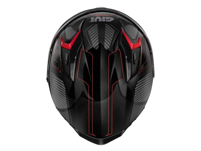 GIVI - CASCO FULL 50.9 SPORT ENIGMA NEGRO-BR TITANIO ROJO - SECURTEX MOTOR S.L (t/a MaximoMoto)
