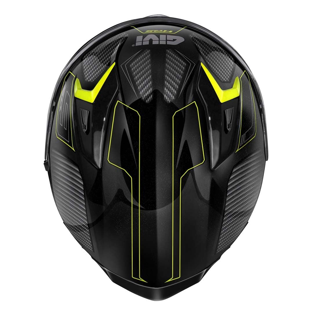 GIVI - CASCO FULL 50.9 SPORT ENIGMA NEGRO-BR TITAN YELLOW - SECURTEX MOTOR S.L (t/a MaximoMoto)