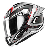 GIVI - 50.9 ATOMIC BLACK PLATA CASCO INTEGRAL MOTO DEPORTIVA