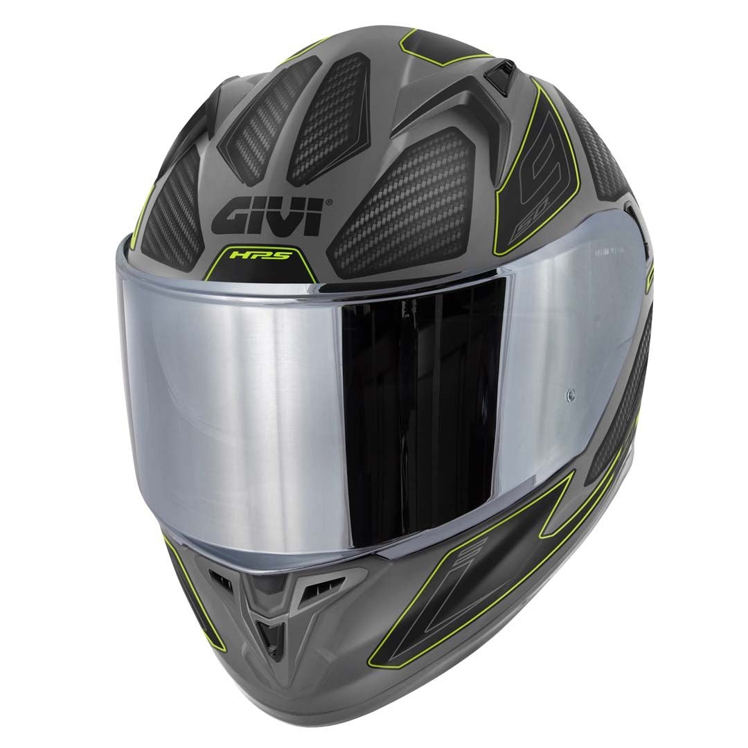 GIVI - CASCO FULL 50.9 SPORT ENIGMA GRIS-MT NEGRO YELLOW - SECURTEX MOTOR S.L (t/a MaximoMoto)