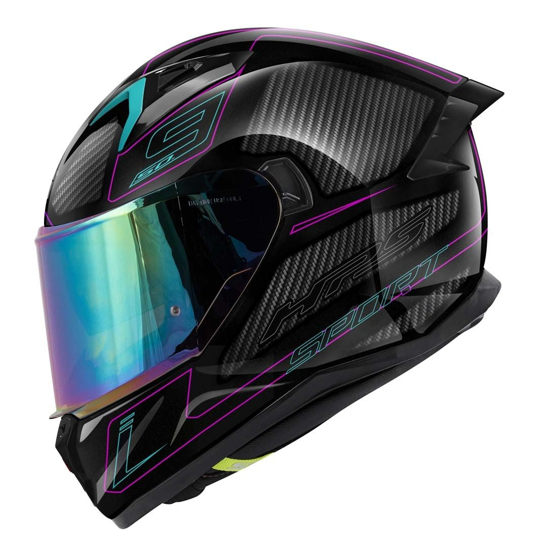 GIVI - CASCO FULL 50.9 SPORT ENIGMA LADY NEGRO-BR ROSA - SECURTEX MOTOR S.L (t/a MaximoMoto)