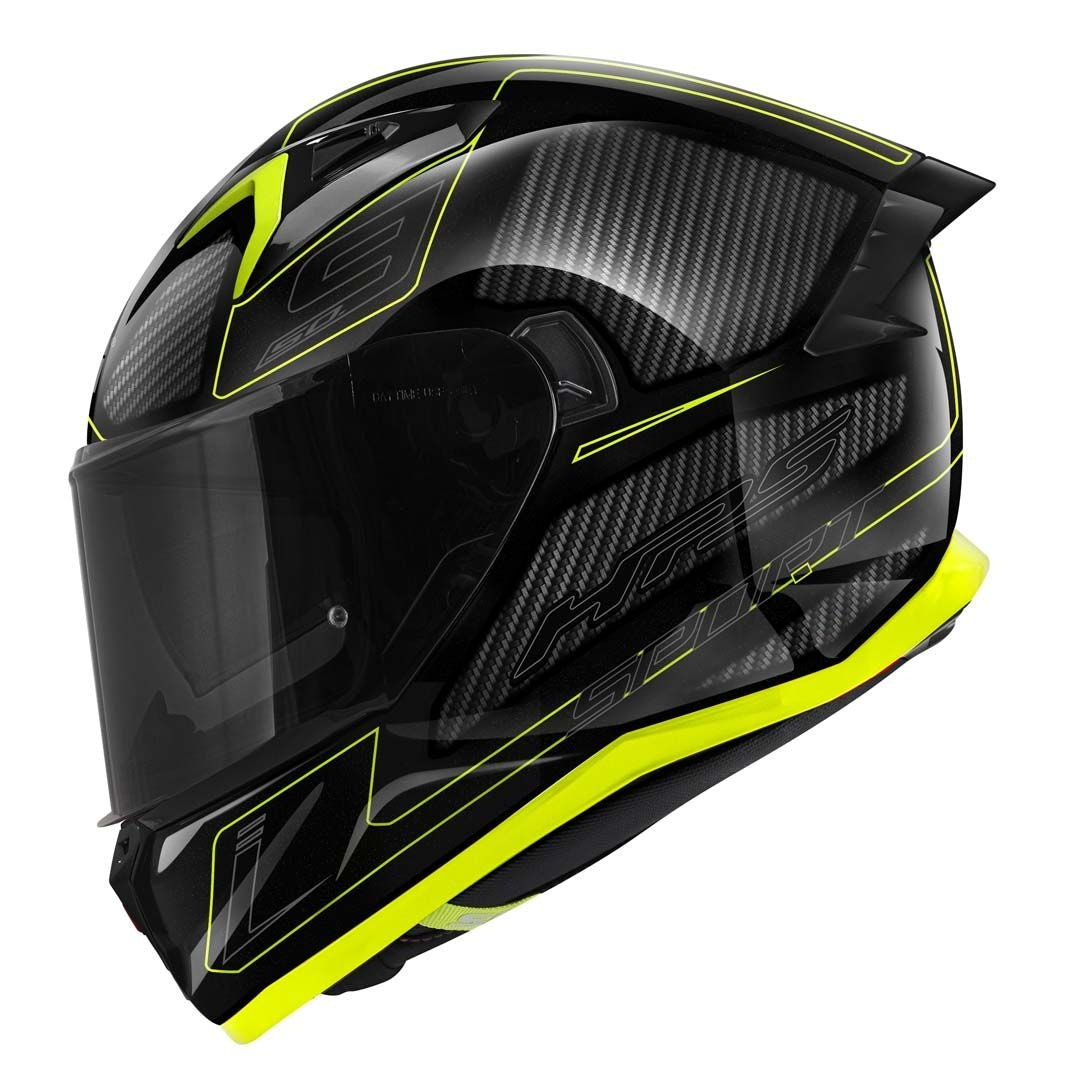 GIVI - CASCO FULL 50.9 SPORT ENIGMA NEGRO-BR TITAN YELLOW - SECURTEX MOTOR S.L (t/a MaximoMoto)