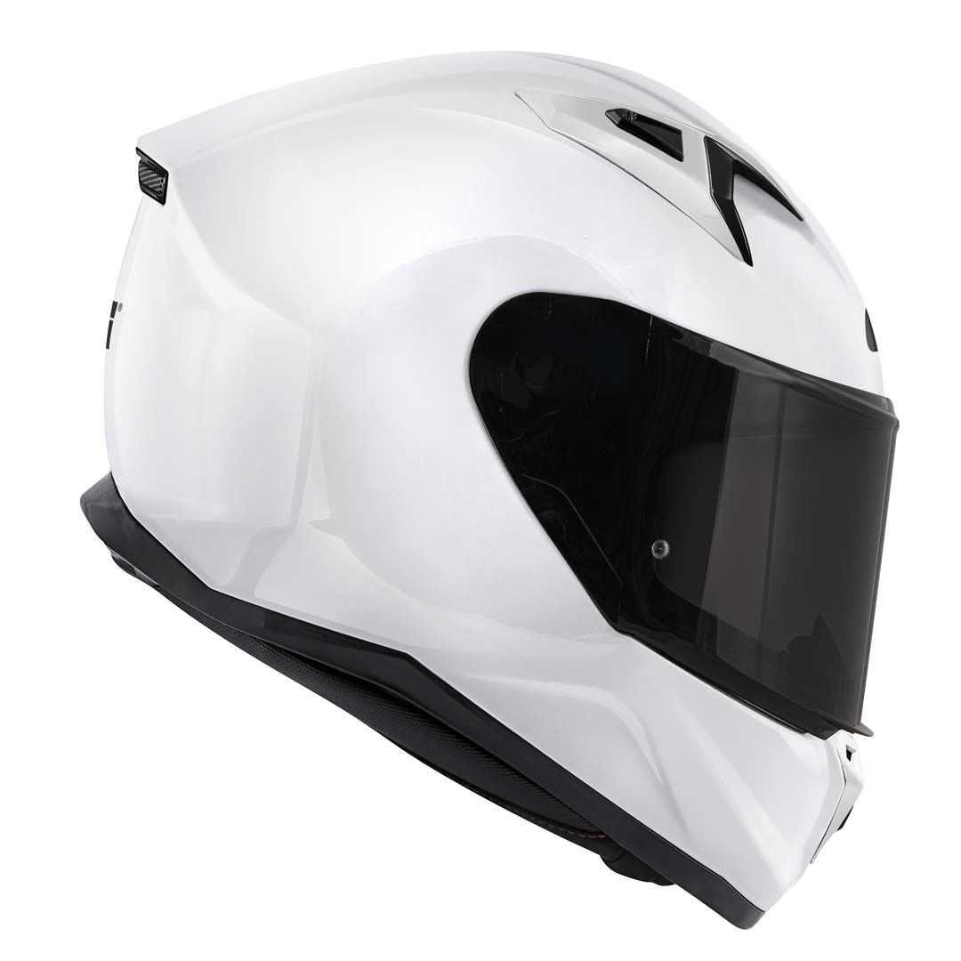 CASCO FULL 50.7 SOLID BLANCO - SECURTEX MOTOR S.L (t/a MaximoMoto)
