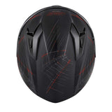 CASCO FULL 50.7 PHOBIA NEGRO-MT/ROJO - SECURTEX MOTOR S.L (t/a MaximoMoto)