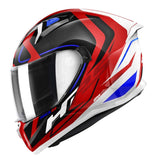 GIVI - CASCO FULL 50.8 RACER BLANCO ROJO NEGRO - SECURTEX MOTOR S.L (t/a MaximoMoto)