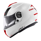 GIVI - CASCO X20 EXPEDITION EVO BLANCO-BR ROJO - SECURTEX MOTOR S.L (t/a MaximoMoto)