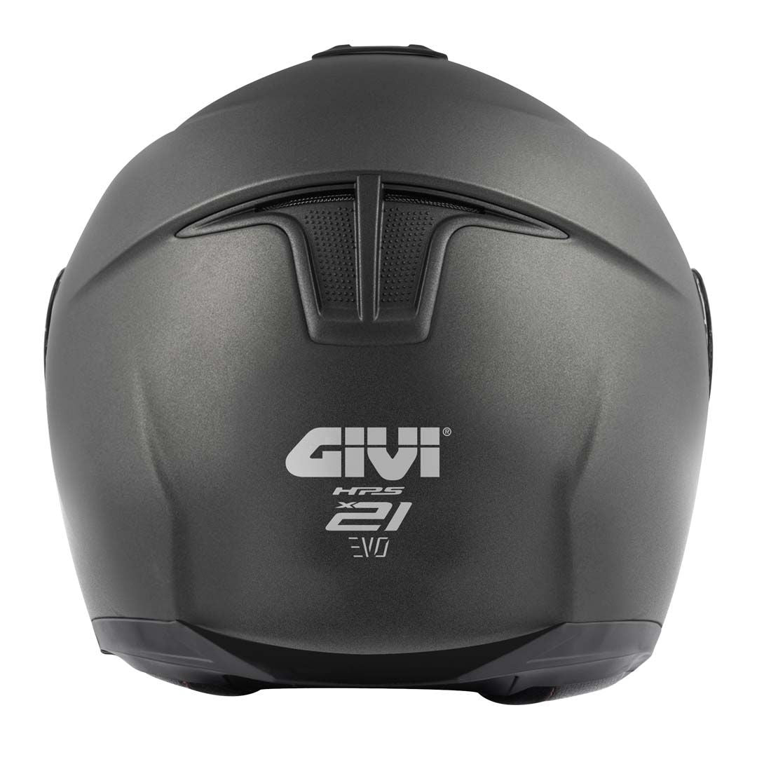 GIVI - CASCO MOD X21 SOLID TITANIO - SECURTEX MOTOR S.L (t/a MaximoMoto)