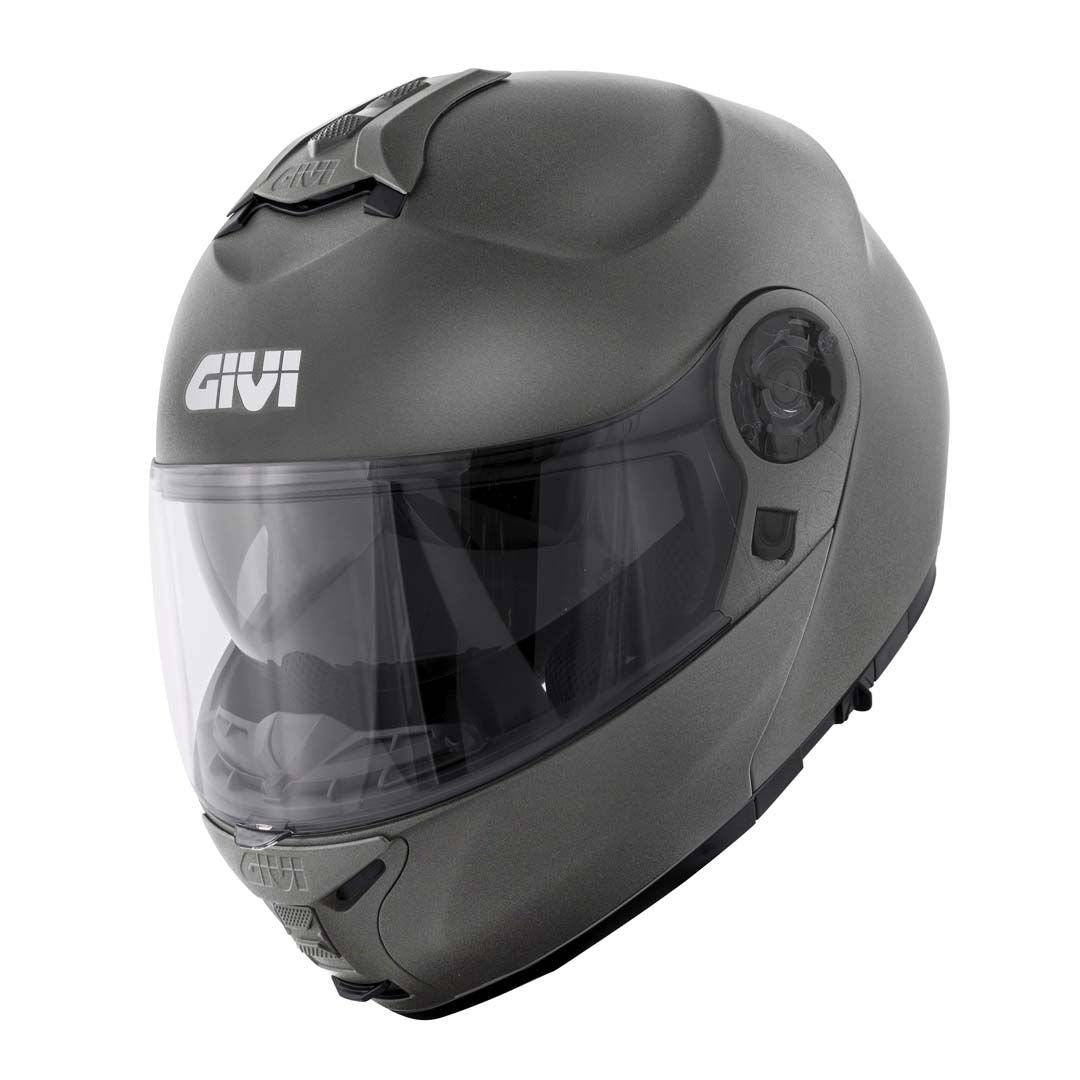 GIVI - CASCO MOD X21 SOLID TITANIO - SECURTEX MOTOR S.L (t/a MaximoMoto)