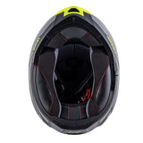 GIVI - CASCO X21 CHALLENGER SPIRIT GRIS NEGRO YELLOW - SECURTEX MOTOR S.L (t/a MaximoMoto)