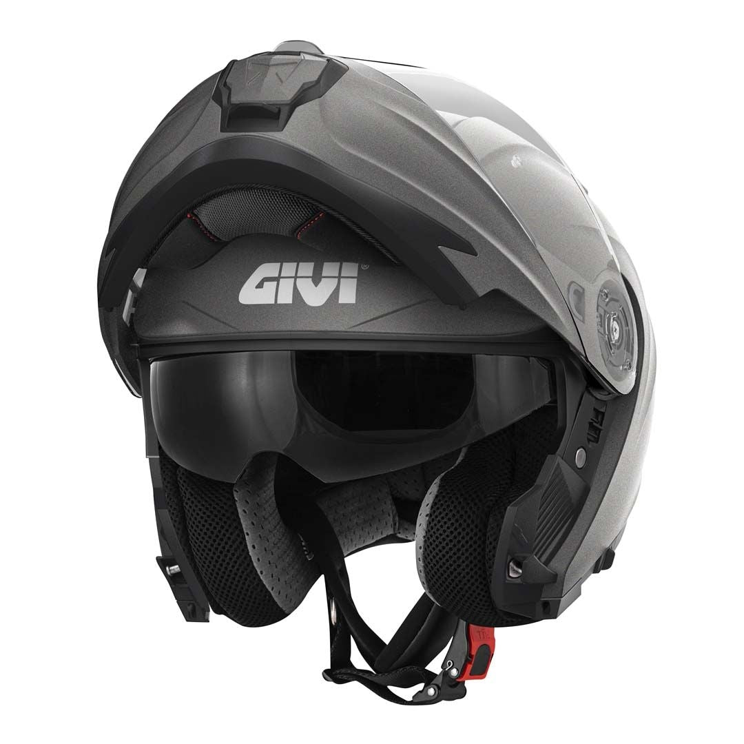 GIVI - CASCO MOD X27 DIMENSION SOLID TITANIO - SECURTEX MOTOR S.L (t/a MaximoMoto)