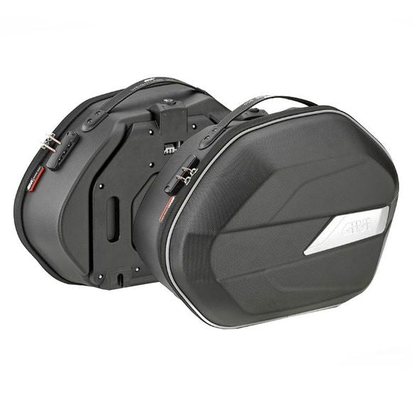 Givi WL900B Monokey Par de alforjas laterales semirrígidas para motocicleta