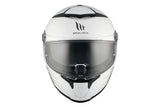 MT Thunder 4 SV Solid A0 CASCO Integral Para Moto De Turismo Blanco Perla Brillante - SECURTEX MOTOR S.L (t/a MaximoMoto)