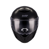 MT THUNDER 4 SV PURE A1 CASCO INTEGRAL DE MOTO BRILLO NEGRO